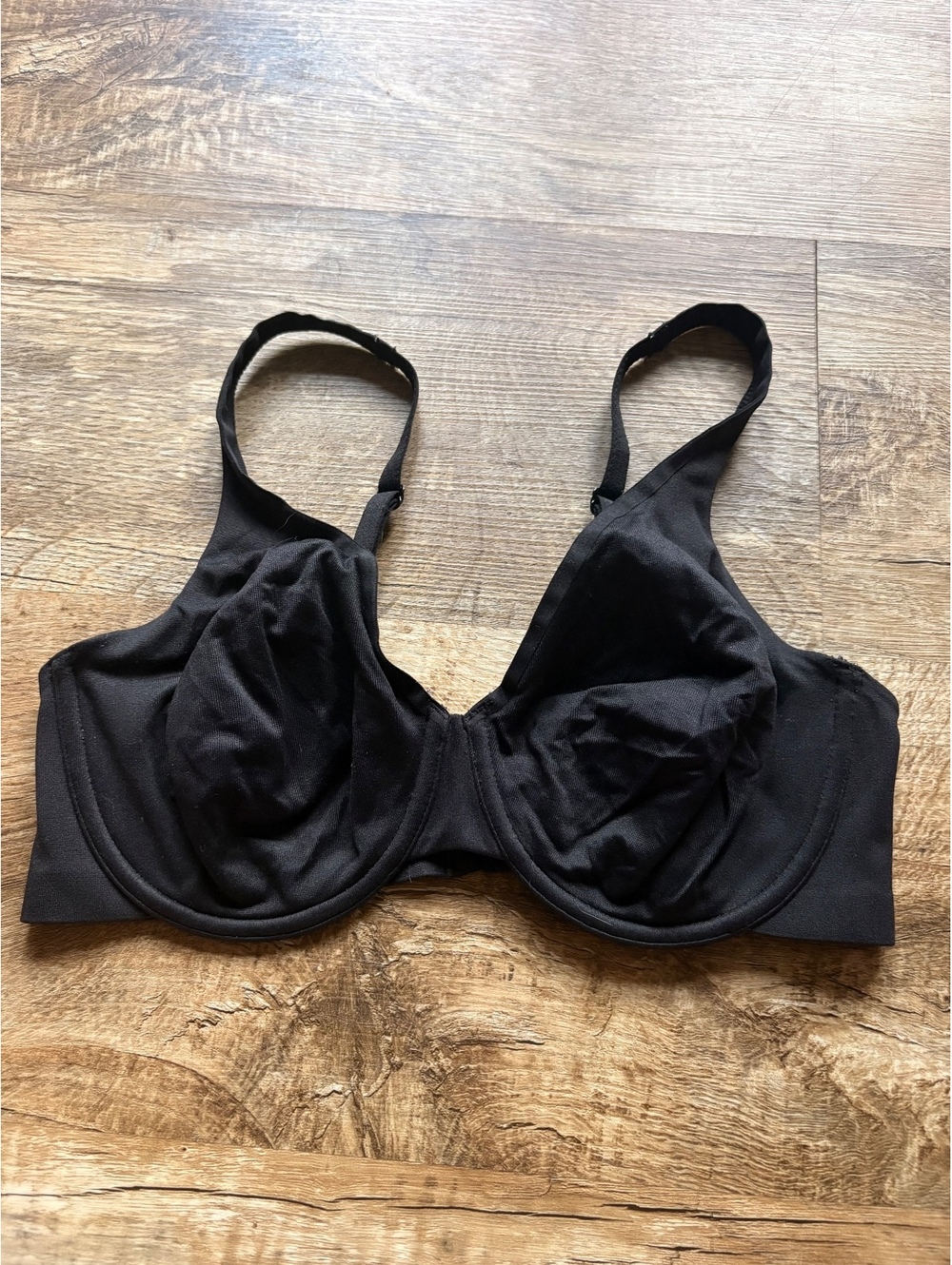 Wacoal Black Unlined Underwire Bra Size 34D